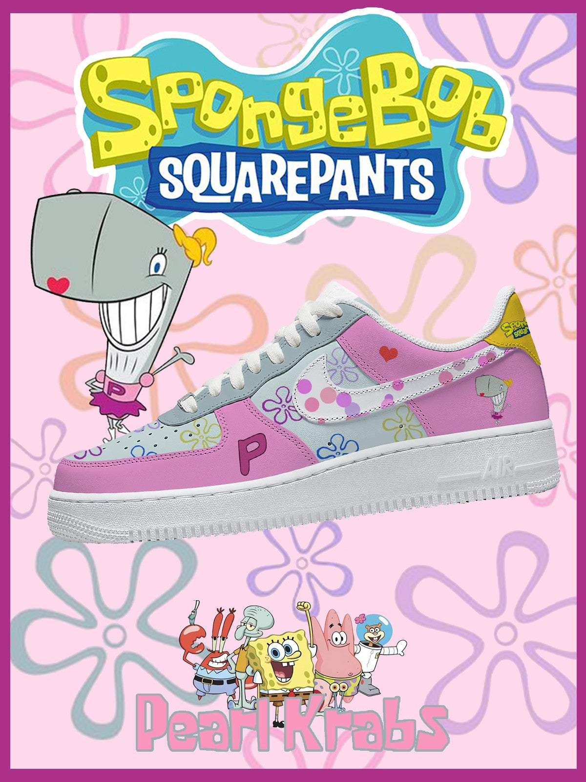 Pearl Krabs V.1 Custom Sneakers Pearl Krabs V.1 Custom Sneakers Sneakatelier