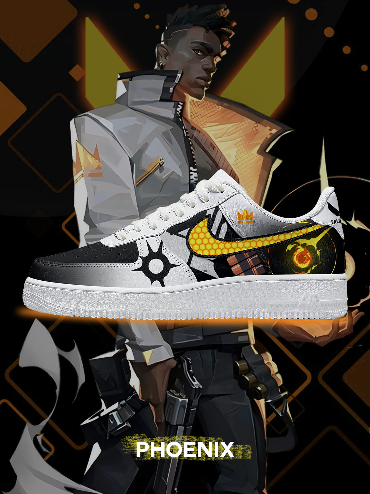 Phoenix V.1 Custom Sneakers Phoenix V.1 Custom Sneakers Sneakatelier