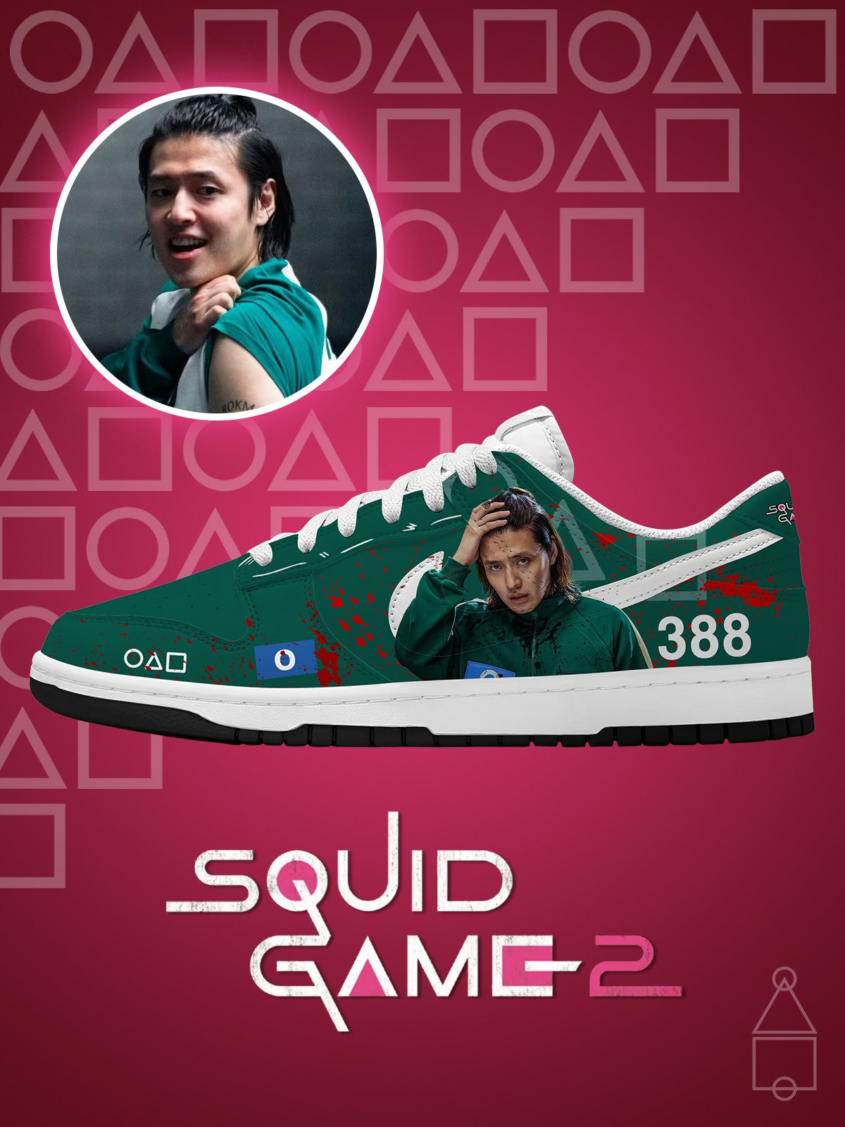 Player 388 V.1 Custom Court-Low Sneakers Player 388 V.1 Custom Court-Low Sneakers Sneakatelier