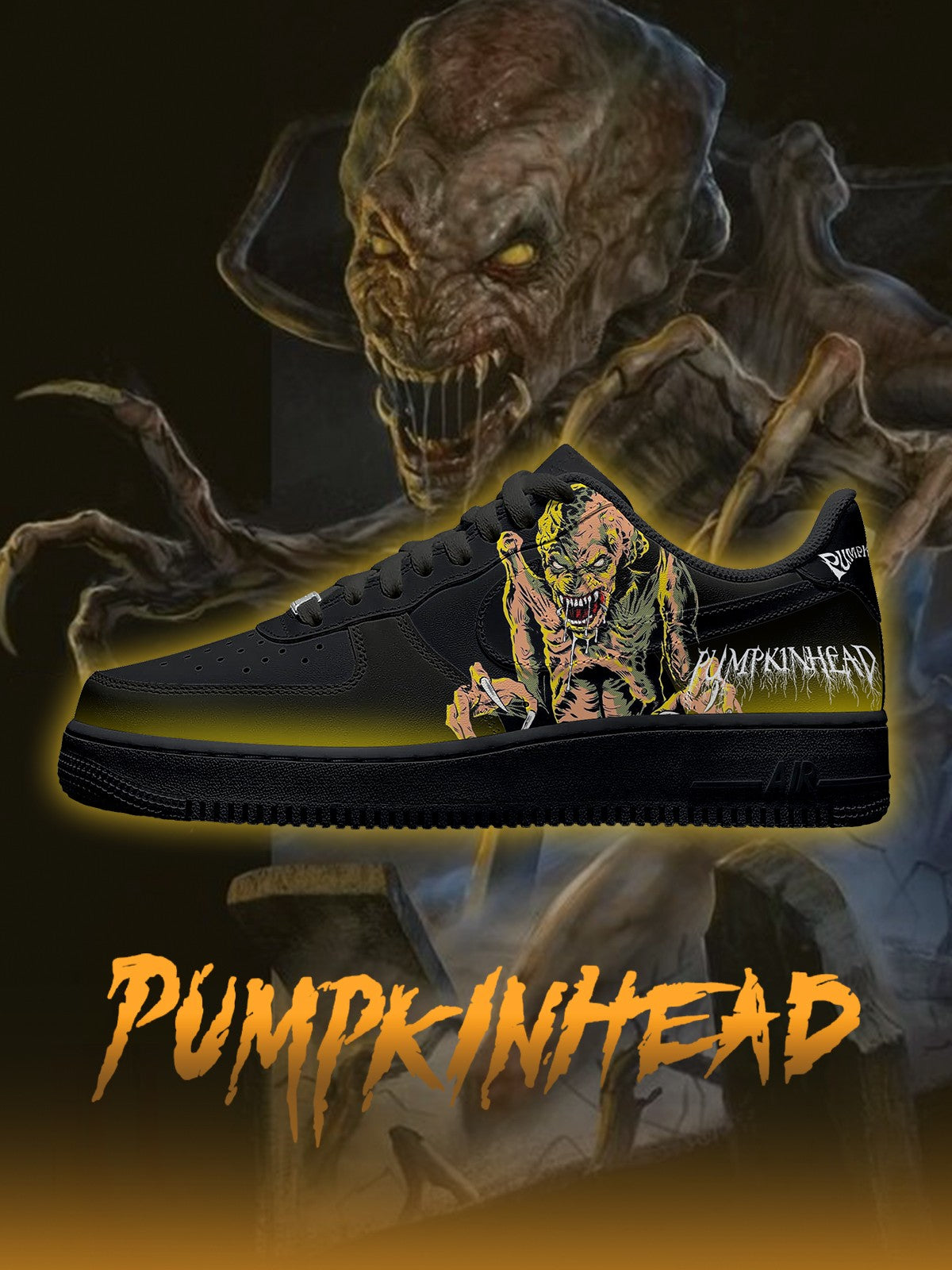 Pumpkinhead V.1 Custom Sneakers Pumpkinhead V.1 Custom Sneakers Sneakatelier