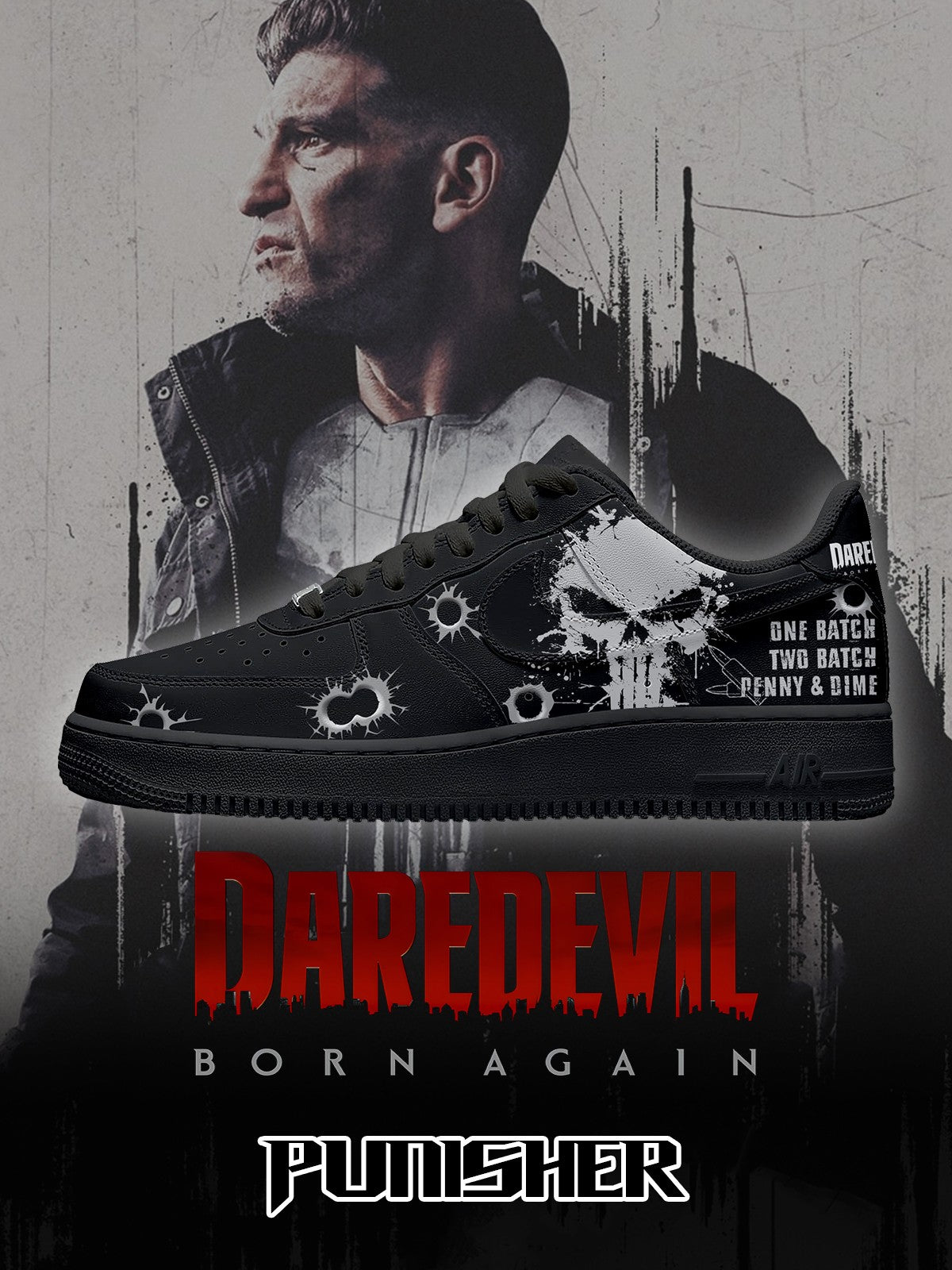 Punisher V.1 Custom Sneakers Punisher V.1 Custom Sneakers Sneakatelier