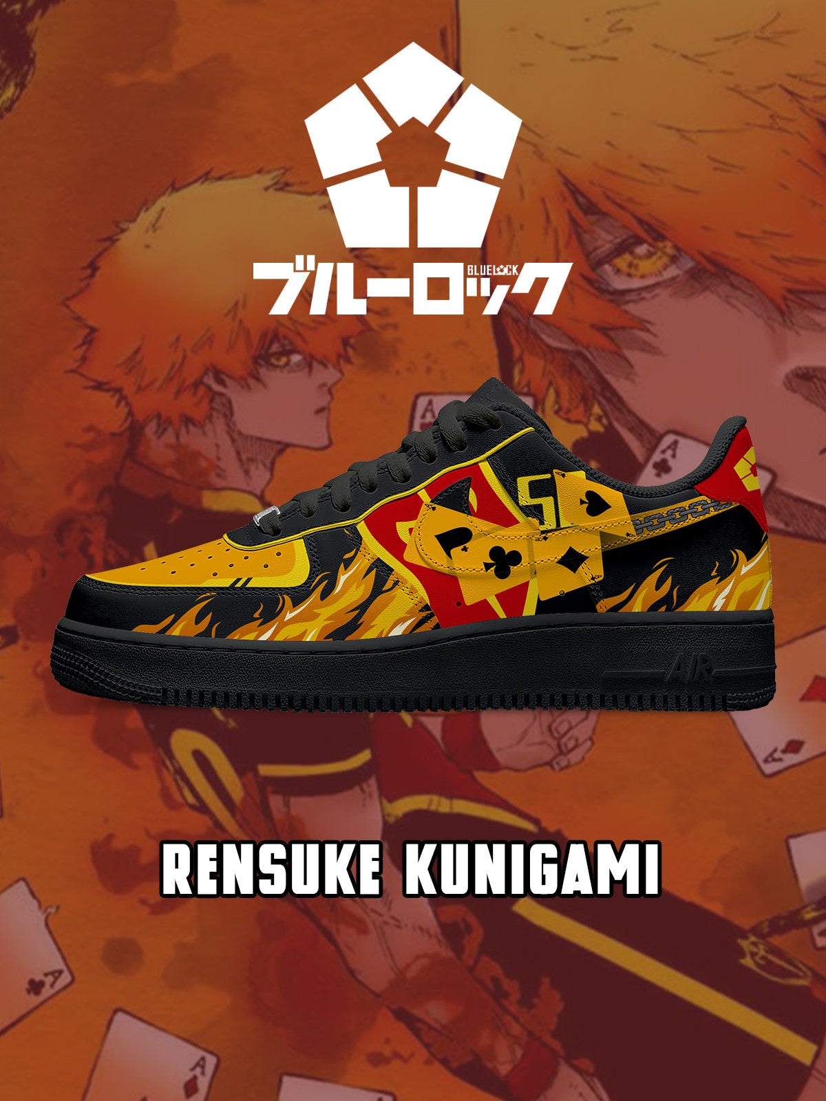 Rensuke Kunigami V.6 Custom Sneakers Rensuke Kunigami V.6 Custom Sneakers Sneakatelier
