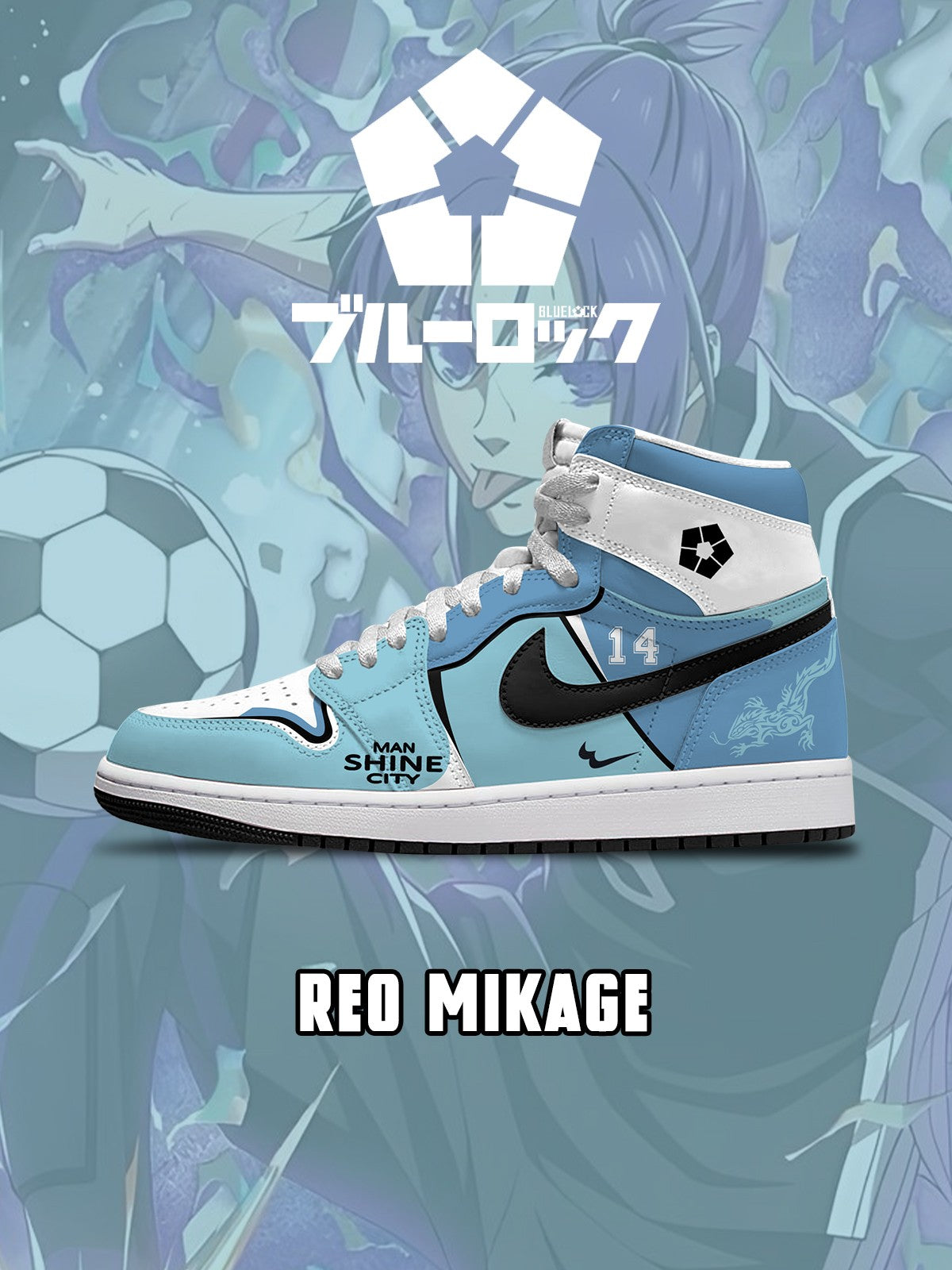 Reo Mikage V.2 Custom High-Top Sneakers Reo Mikage V.2 Custom High-Top Sneakers Sneakatelier