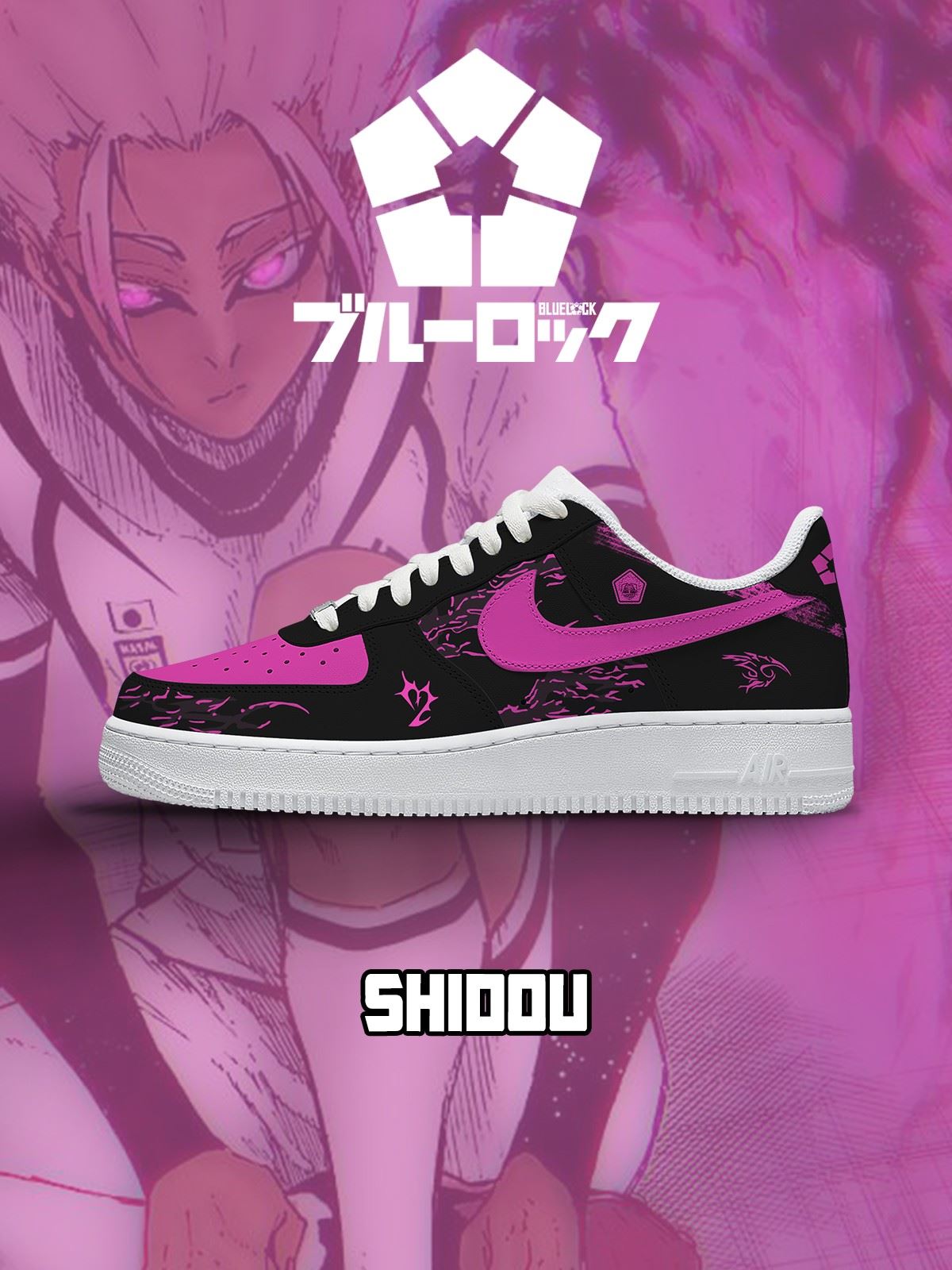 Ryusei Shido No.1 Custom Sneakers Ryusei Shido No.1 Custom Sneakers Sneakatelier