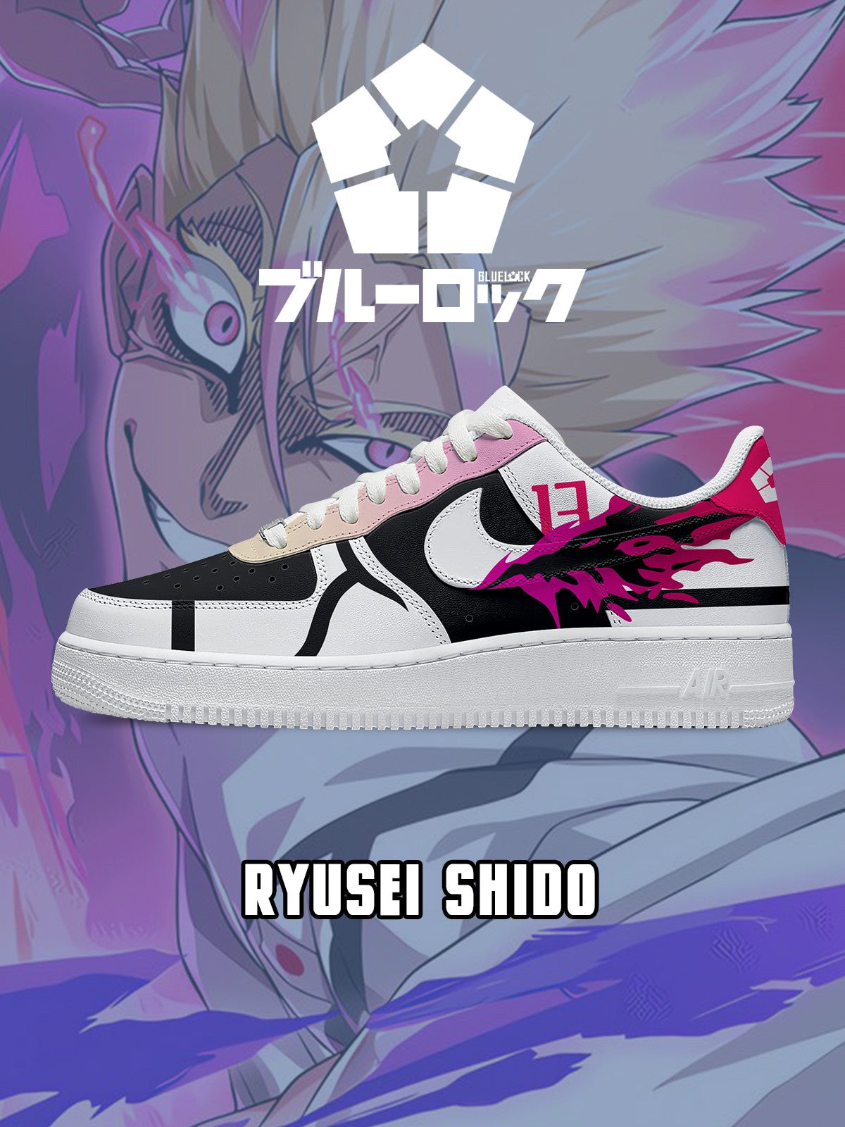 Ryusei Shido V.6 Custom Sneakers Ryusei Shido V.6 Custom Sneakers Sneakatelier