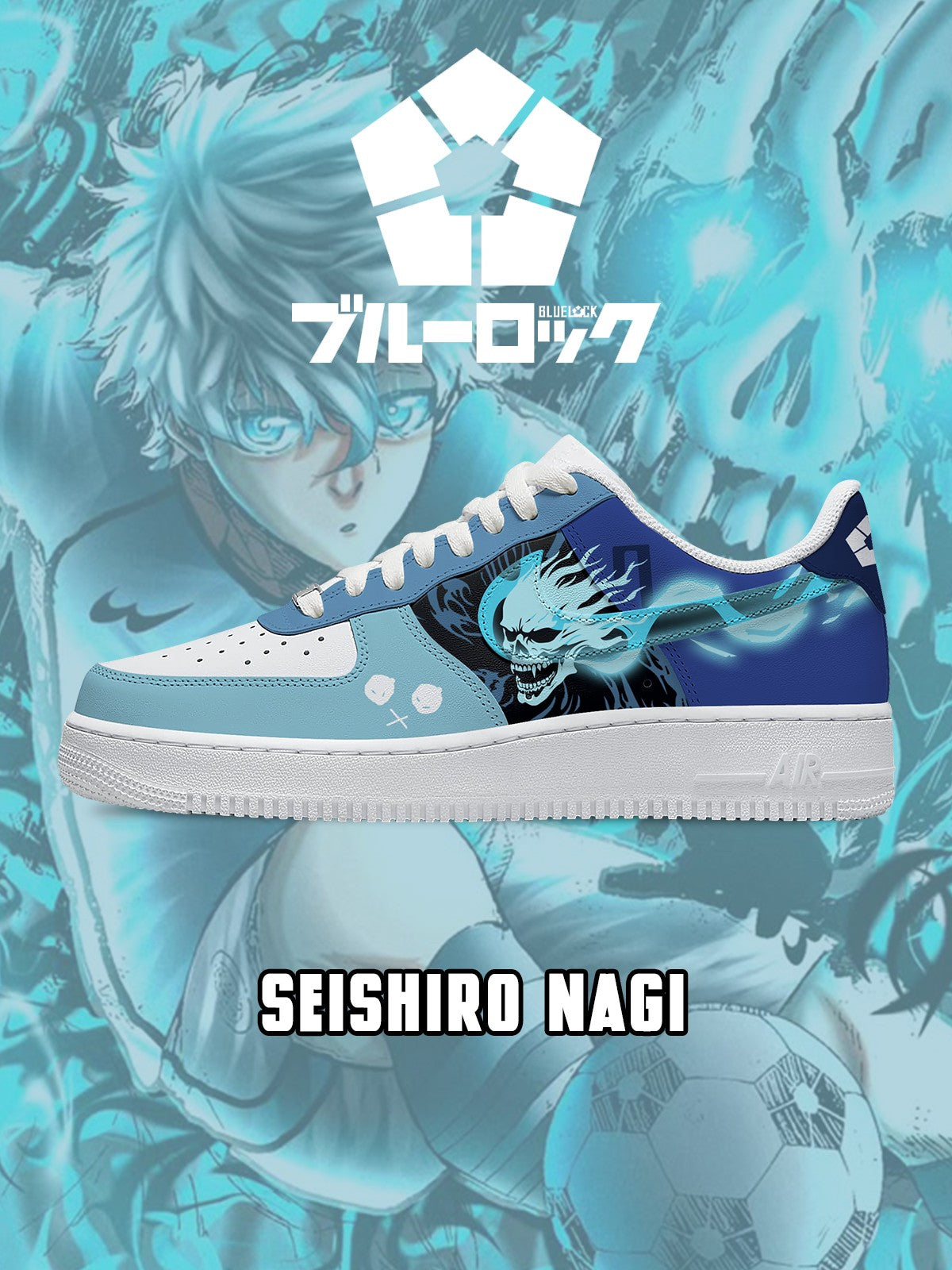Seishiro Nagi V.6 Custom Sneakers Seishiro Nagi V.6 Custom Sneakers Sneakatelier