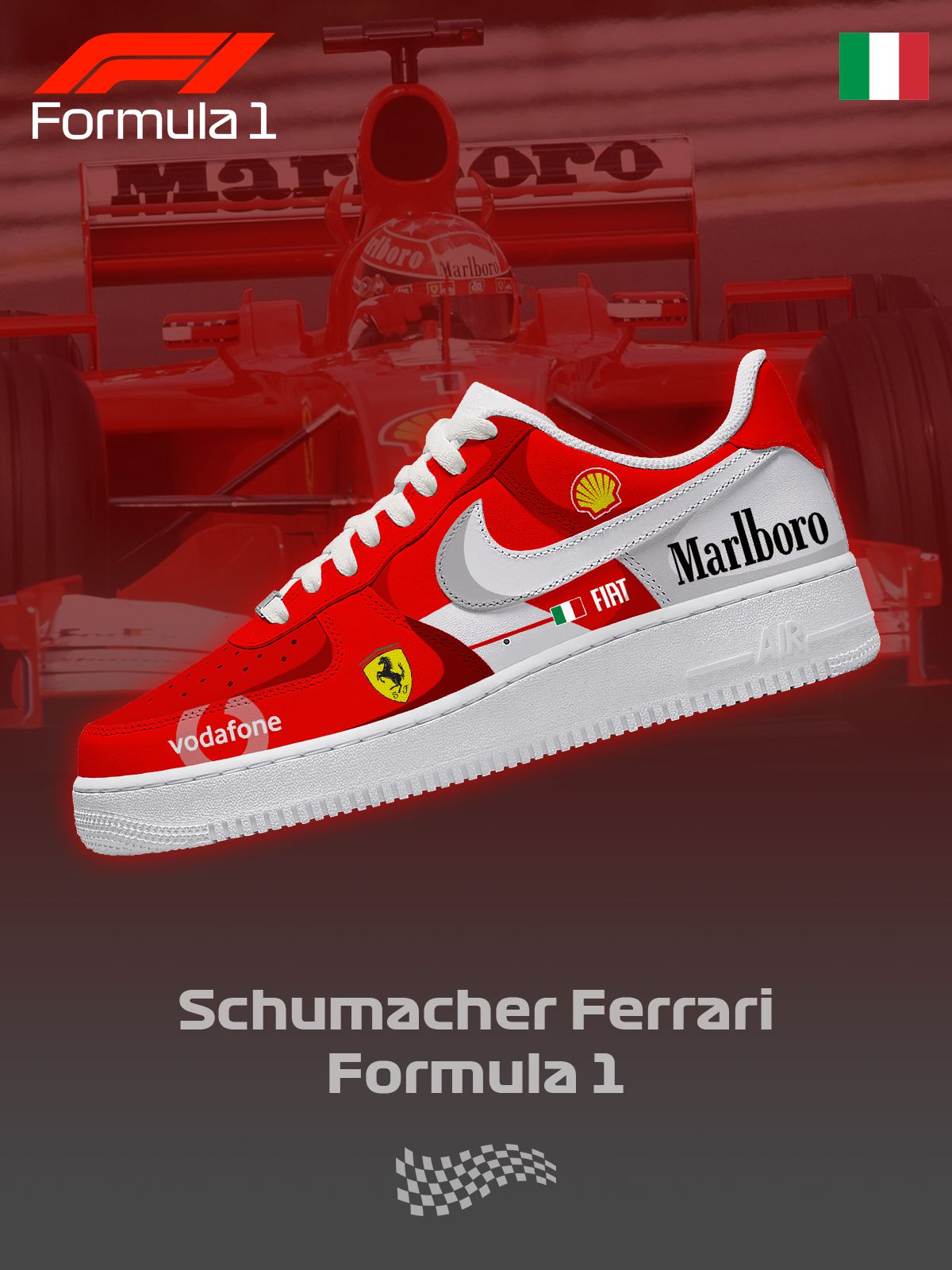 SFR F.1 V.2 Custom Sneakers SFR F.1 V.2 Custom Sneakers Sneakatelier