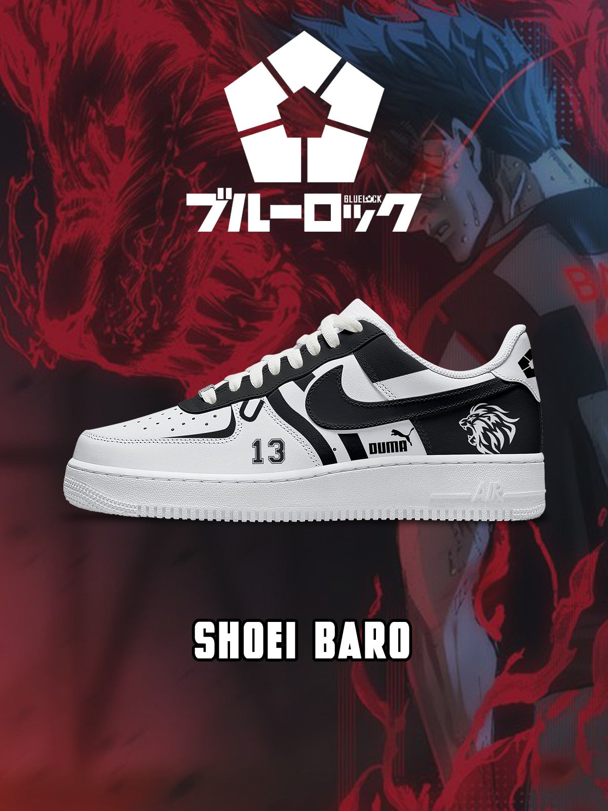 Shoei Baro V.2 Custom Sneakers Shoei Baro V.2 Custom Sneakers Sneakatelier