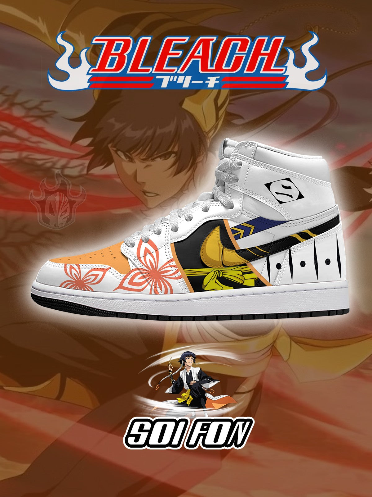Soi Fon V.2 Custom High-Top Sneakers Soi Fon V.2 Custom High-Top Sneakers Sneakatelier