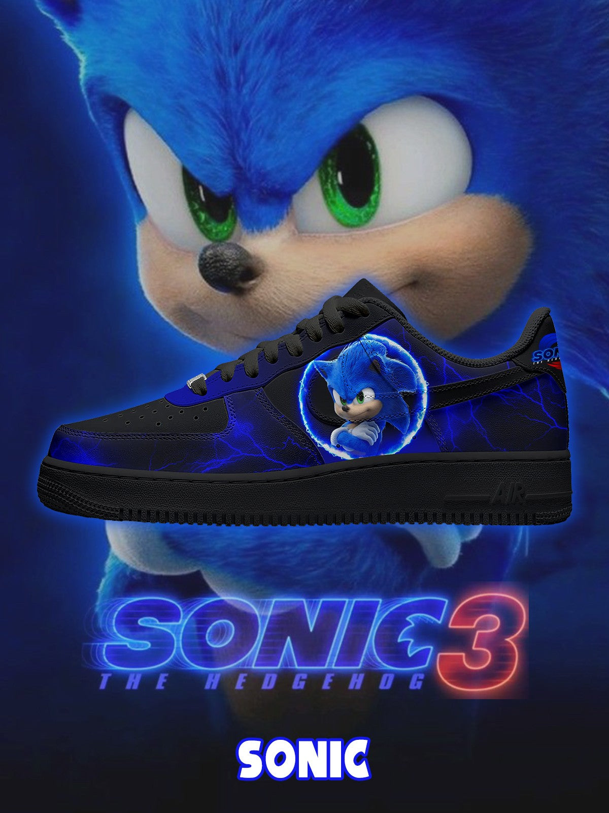 Sonic V.1 Custom Sneakers Sonic V.1 Custom Sneakers Sneakatelier