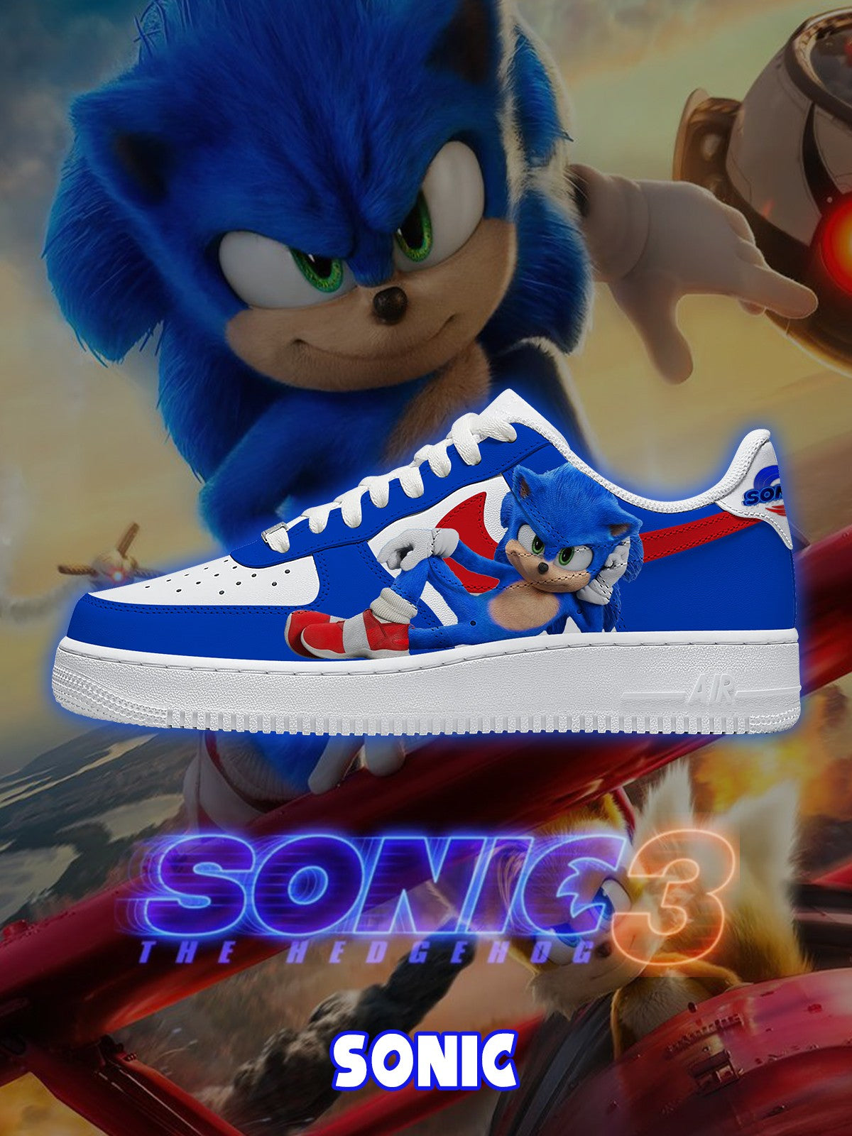 Sonic V.3 Custom Sneakers Sonic V.3 Custom Sneakers Sneakatelier