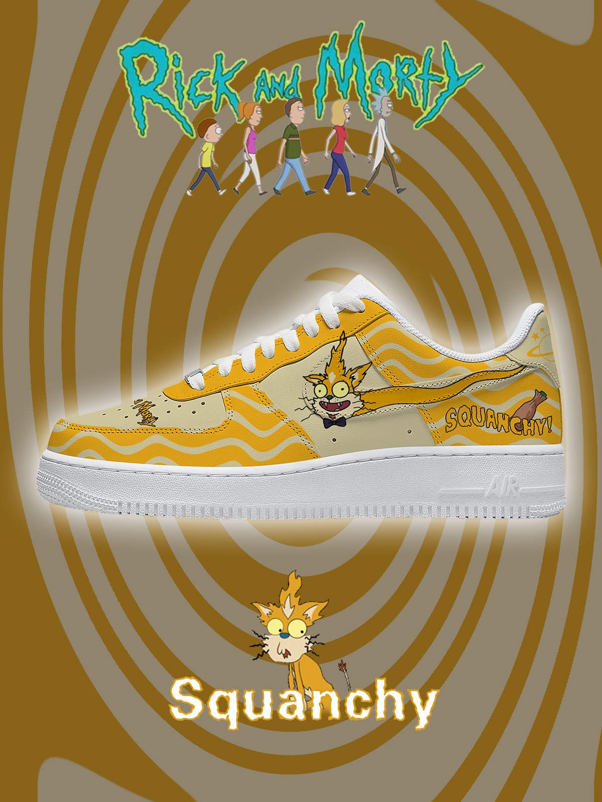 Squanchy V.2 Custom Sneakers Squanchy V.2 Custom Sneakers Sneakatelier