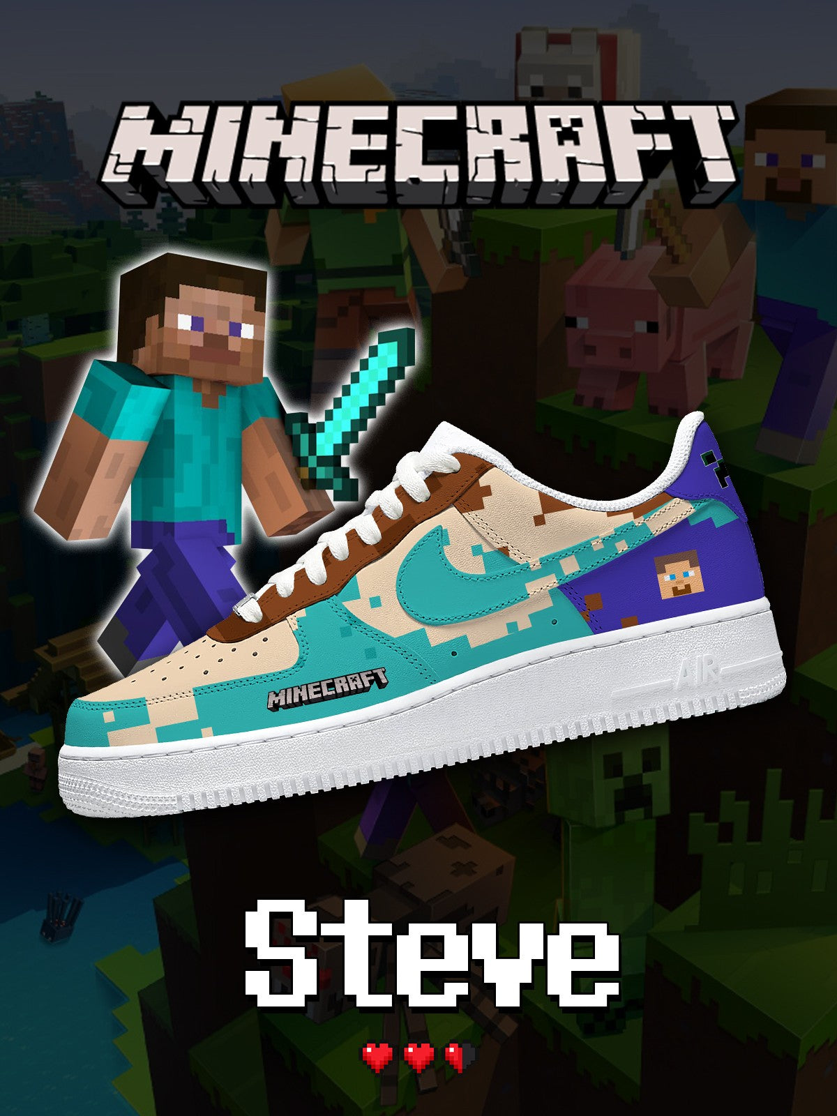 Steve V.1 Custom Sneakers Steve V.1 Custom Sneakers Sneakatelier