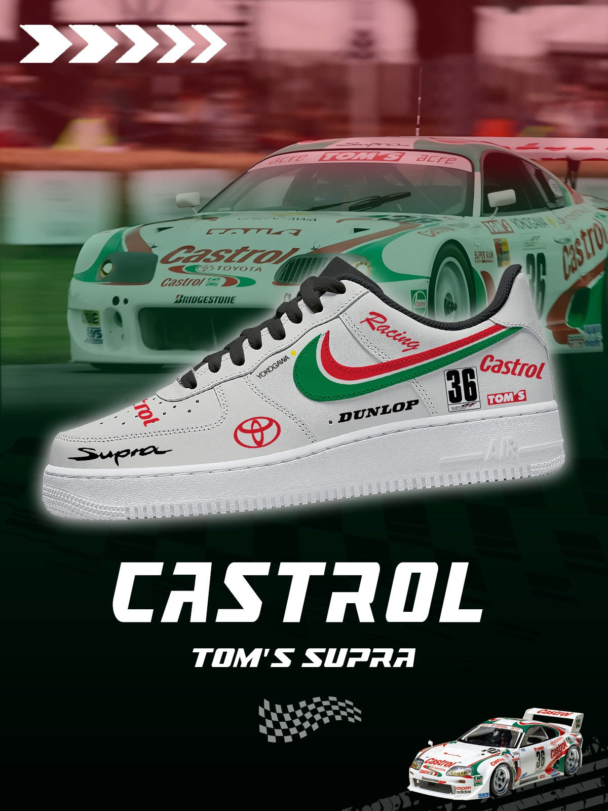TOMS Supra V.1 Custom Sneakers TOMS Supra V.1 Custom Sneakers Sneakatelier