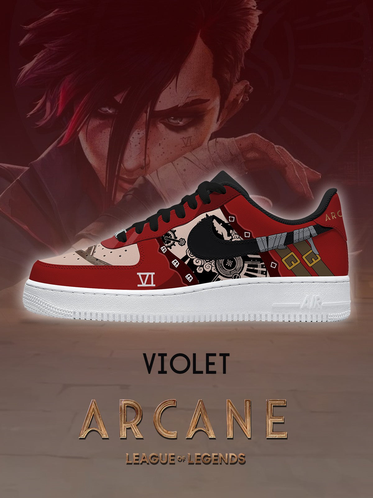 Violet V.1 Custom Sneakers Violet V.1 Custom Sneakers Sneakatelier