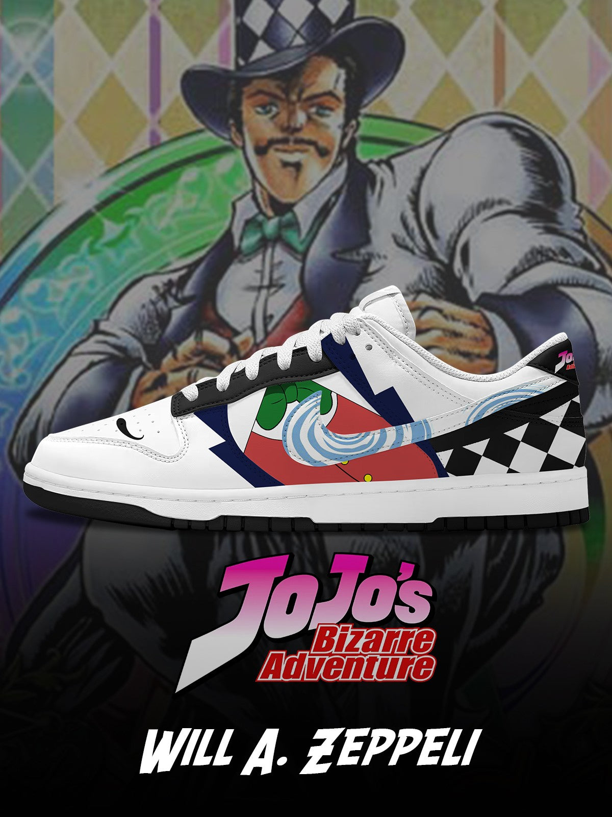 Will A. Zeppeli V.2 Custom Court-Low Sneakers Will A. Zeppeli V.2 Custom Court-Low Sneakers Sneakatelier
