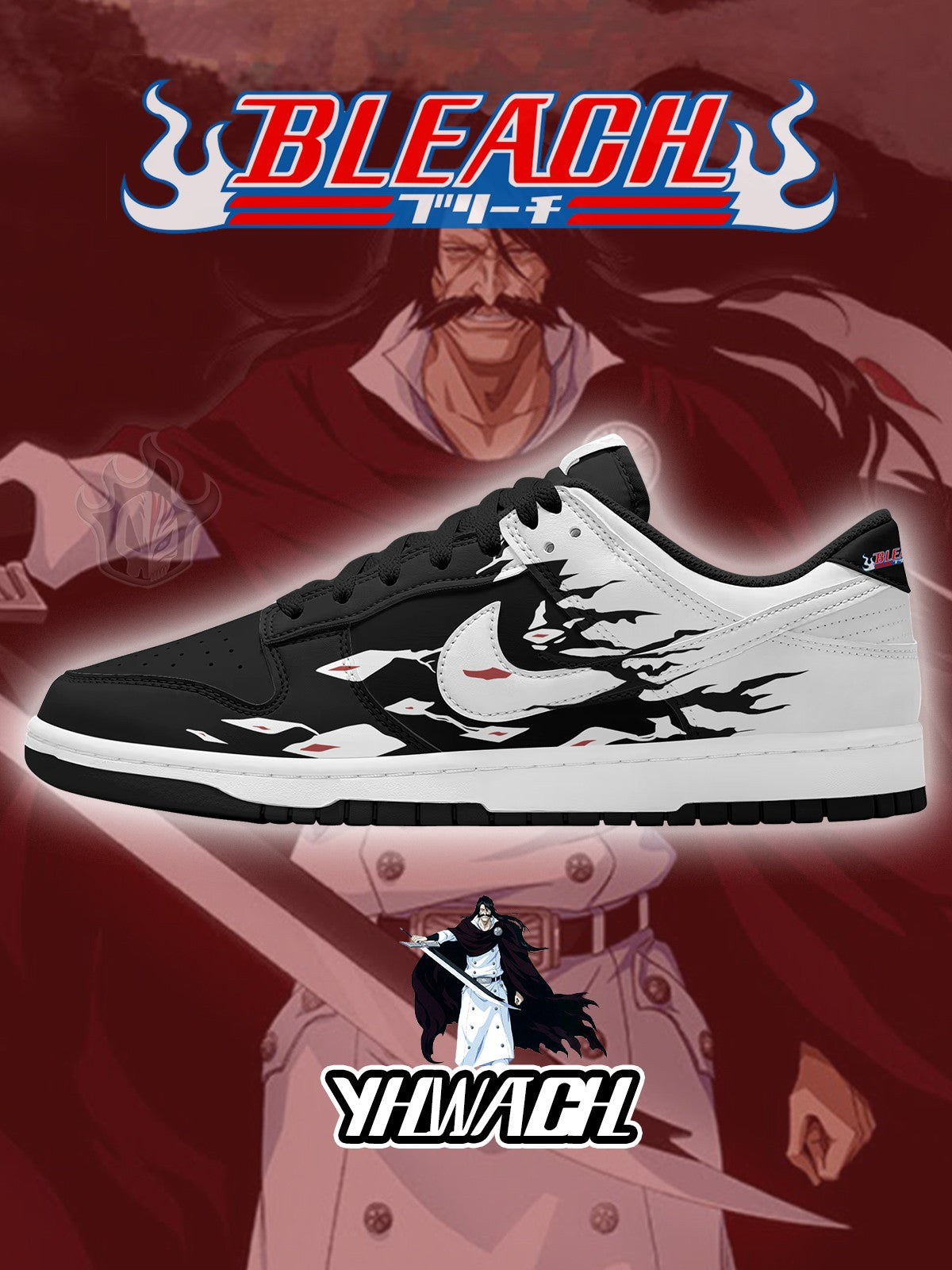 Yhwach V.1 Custom Court-Low Sneakers Yhwach V.1 Custom Court-Low Sneakers Sneakatelier