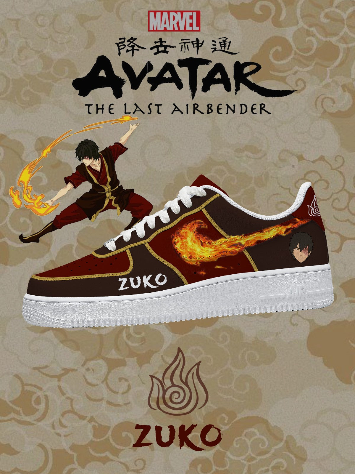 Zuko V.4 Custom Sneakers Zuko V.4 Custom Sneakers Sneakatelier