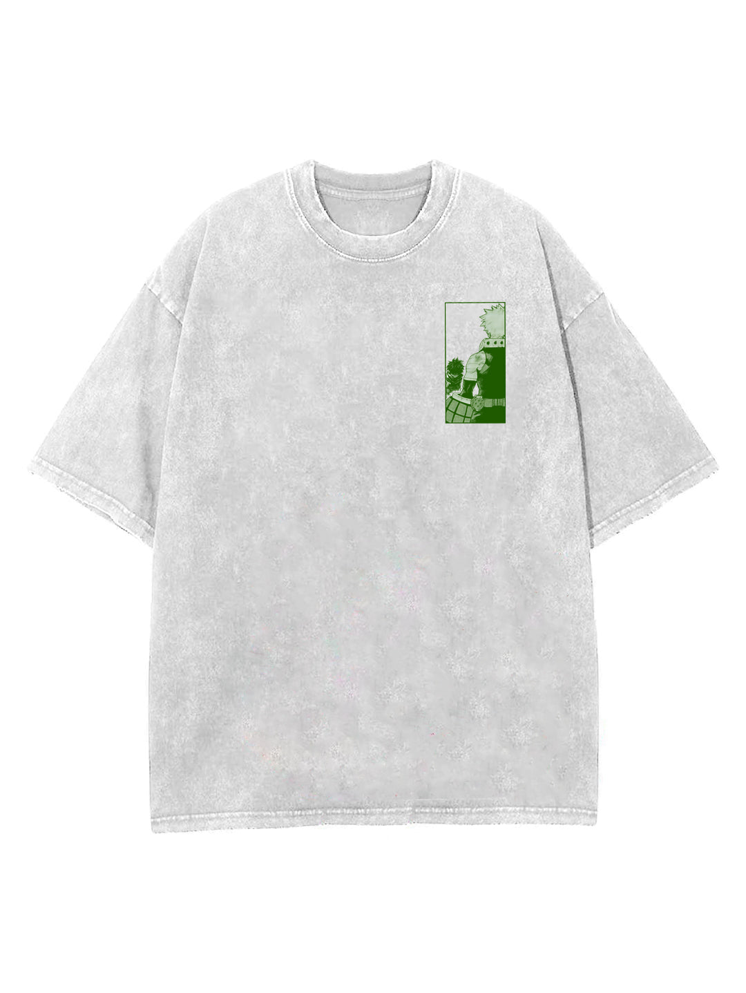 2-SIDED BAKUGO AND DEKU VINTAGE OVERSIZE TEE 2-SIDED BAKUGO AND DEKU VINTAGE OVERSIZE TEE Sneakatelier