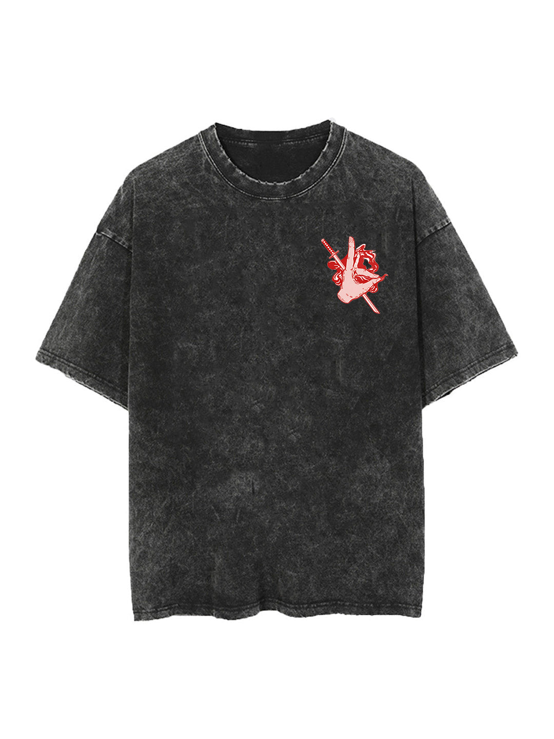 2-SIDED KON AND AKI VINTAGE OVERSIZE TEE 2-SIDED KON AND AKI VINTAGE OVERSIZE TEE Sneakatelier