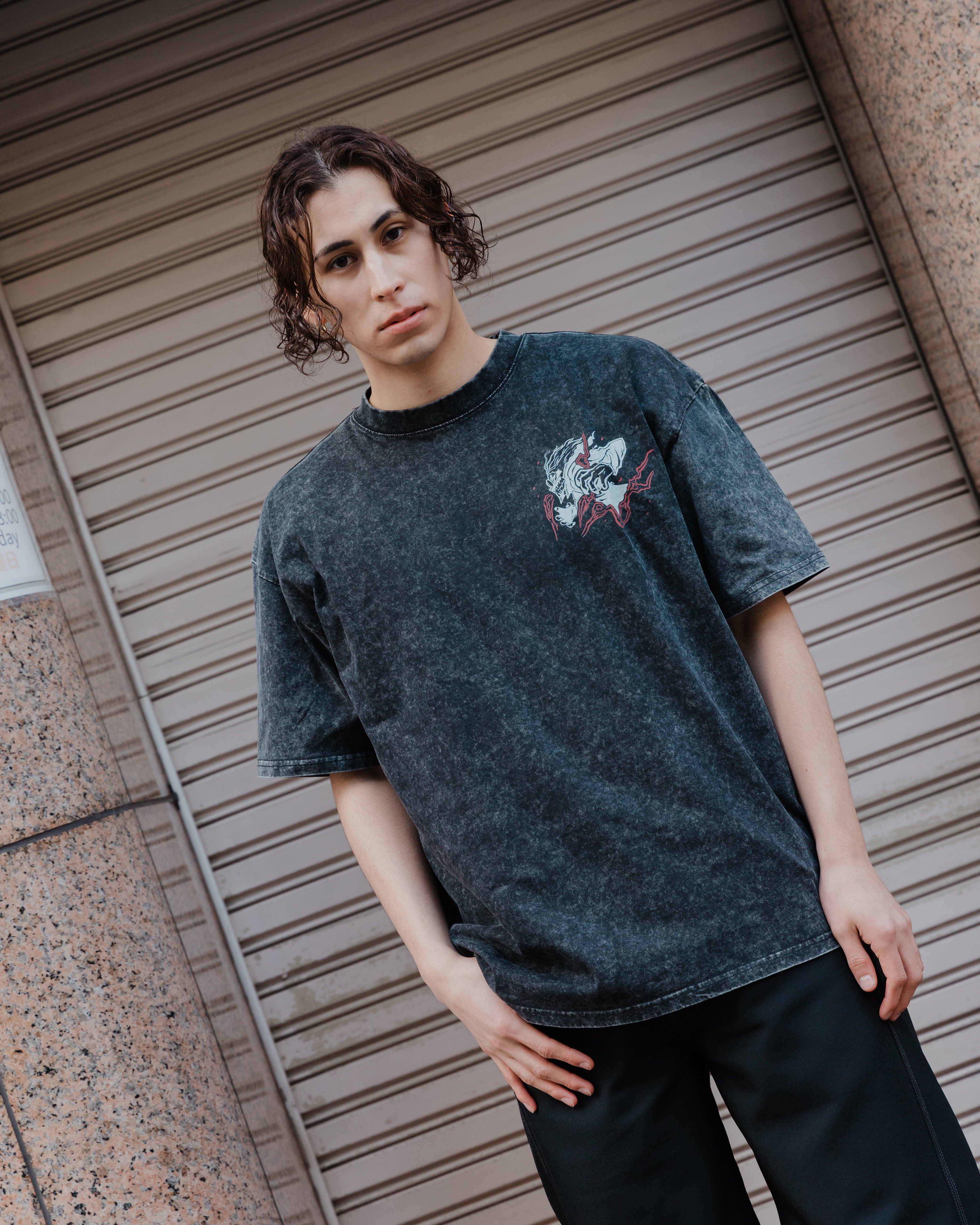 2-SIDED OKARUN VINTAGE OVERSIZE TEE 2-SIDED OKARUN VINTAGE OVERSIZE TEE Sneakatelier