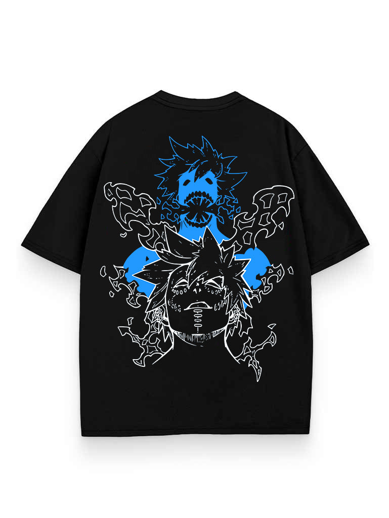 BLUE INFERNO DABI 2-SIDED OVERSIZE TEE BLUE INFERNO DABI 2-SIDED OVERSIZE TEE Sneakatelier