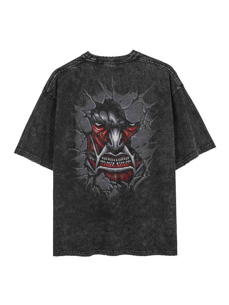 Colossal Titan 2-Sided Vintage Tee Colossal Titan 2-Sided Vintage Tee Sneakatelier