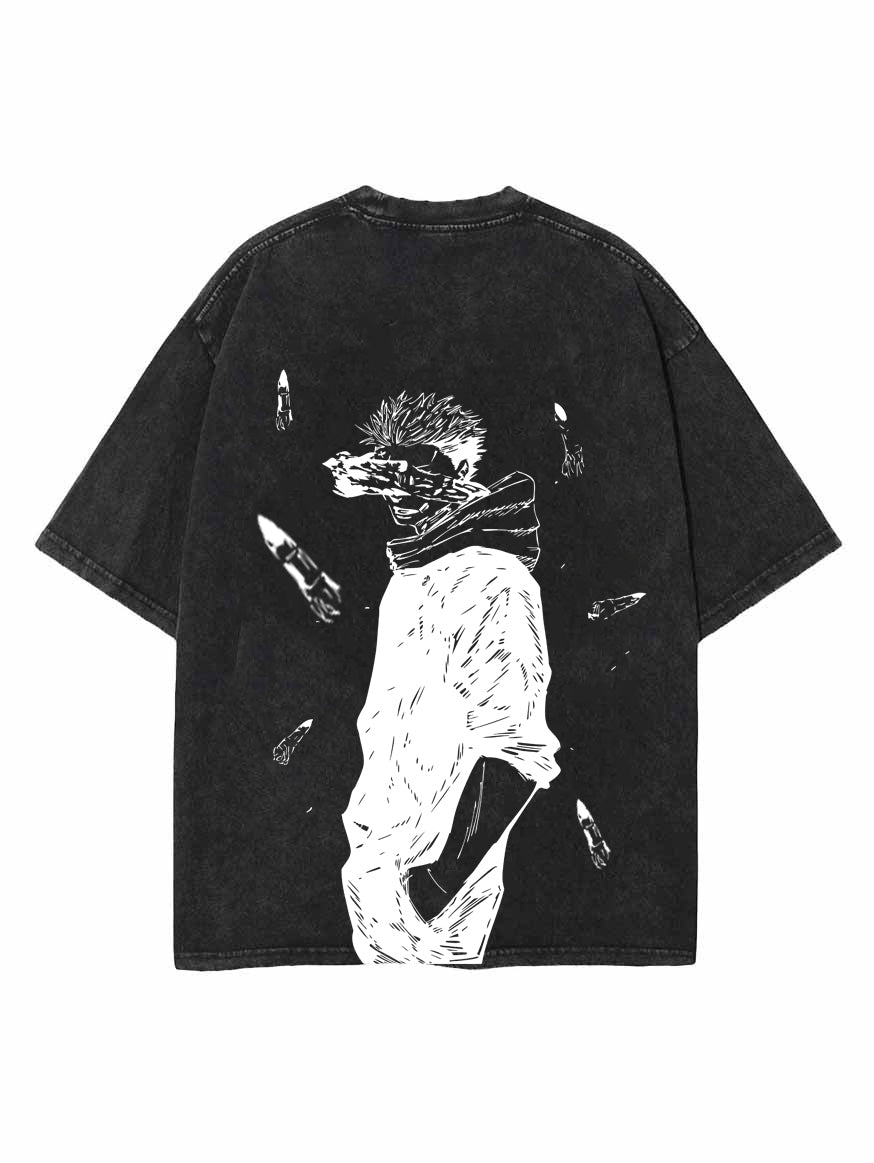 KING OF CURSES OVERSIZE VINTAGE TEE KING OF CURSES OVERSIZE VINTAGE TEE Sneakatelier