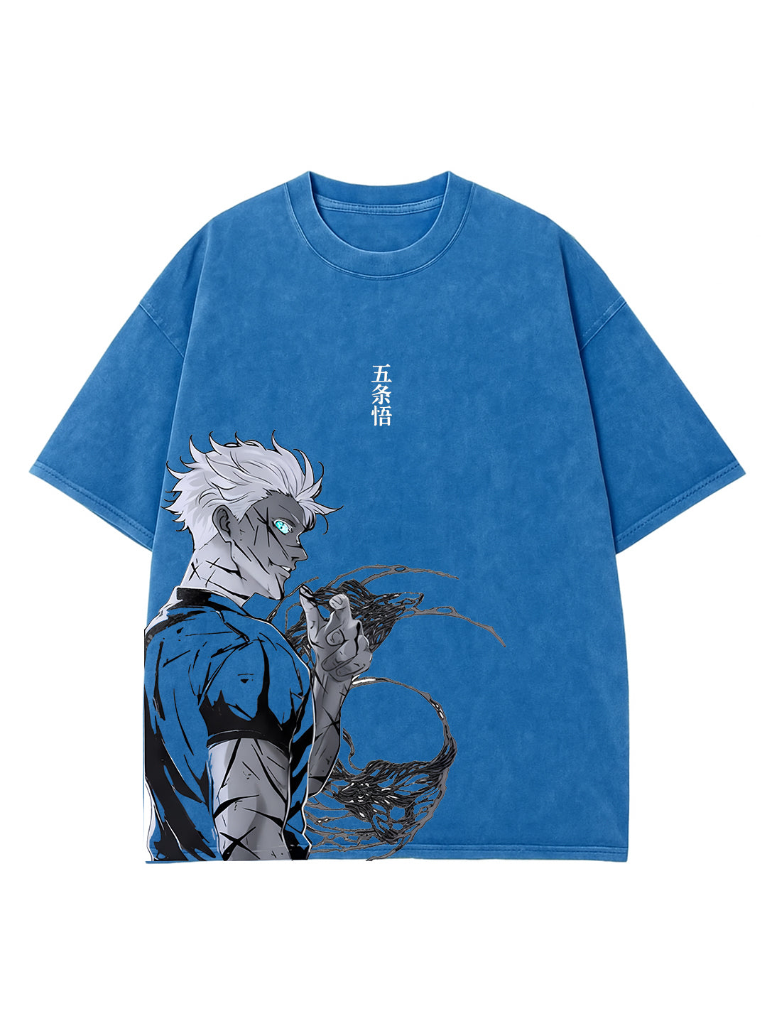 SORCERER BLUE OVERSIZE VINTAGE TEE