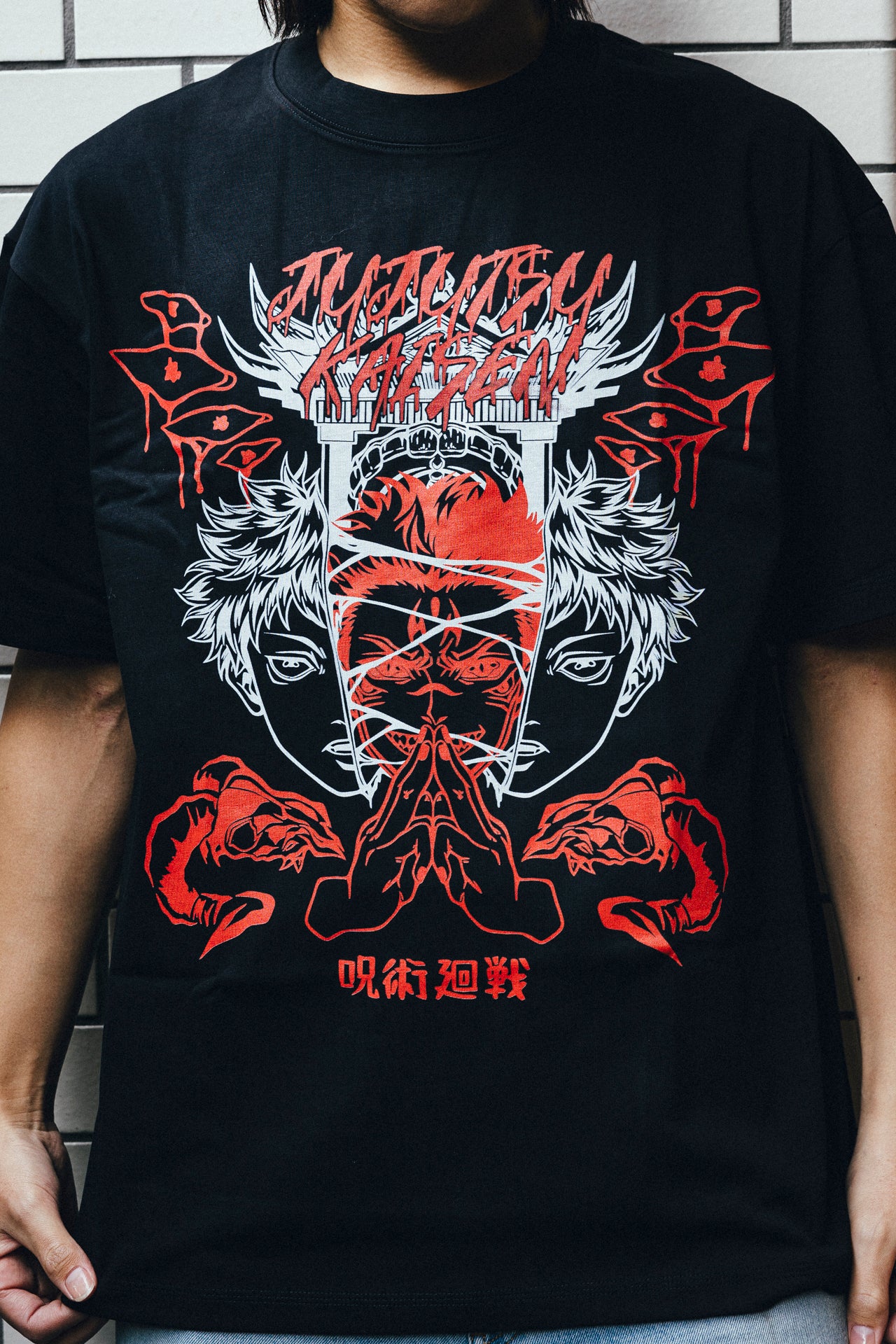 SUKUNA INCARNATION OVERSIZE TEE SUKUNA INCARNATION OVERSIZE TEE Sneakatelier