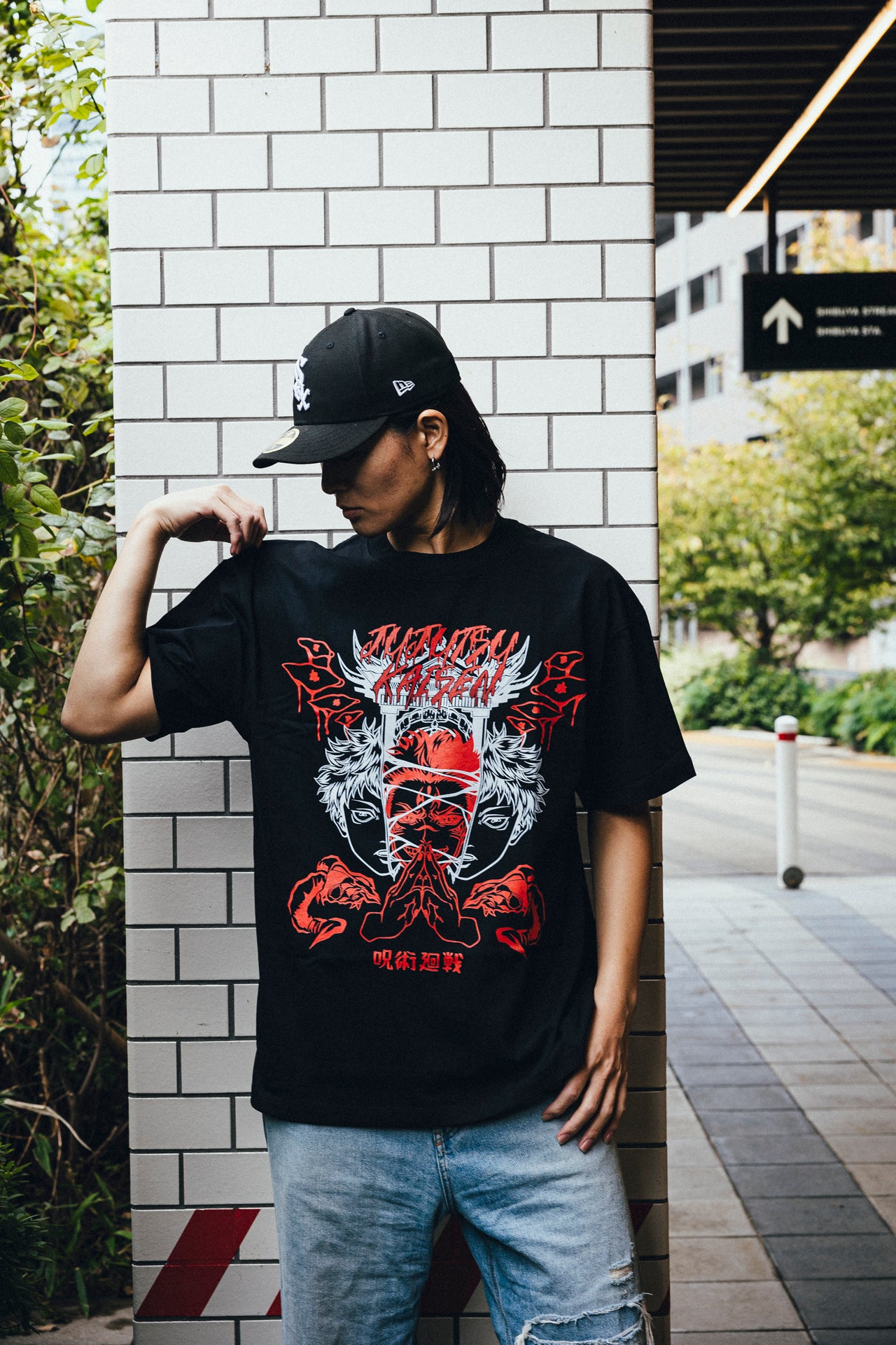 SUKUNA INCARNATION OVERSIZE TEE SUKUNA INCARNATION OVERSIZE TEE Sneakatelier