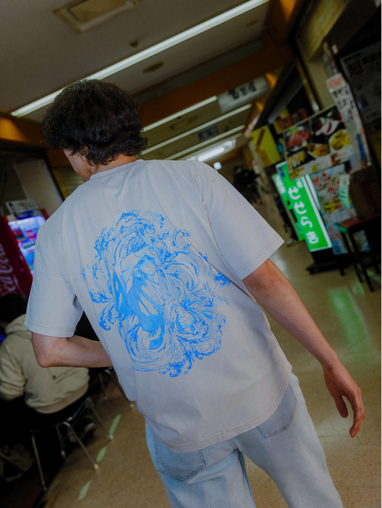 TANJIRO WATER BREATHING 2-SIDED VINTAGE TEE TANJIRO WATER BREATHING 2-SIDED VINTAGE TEE Sneakatelier