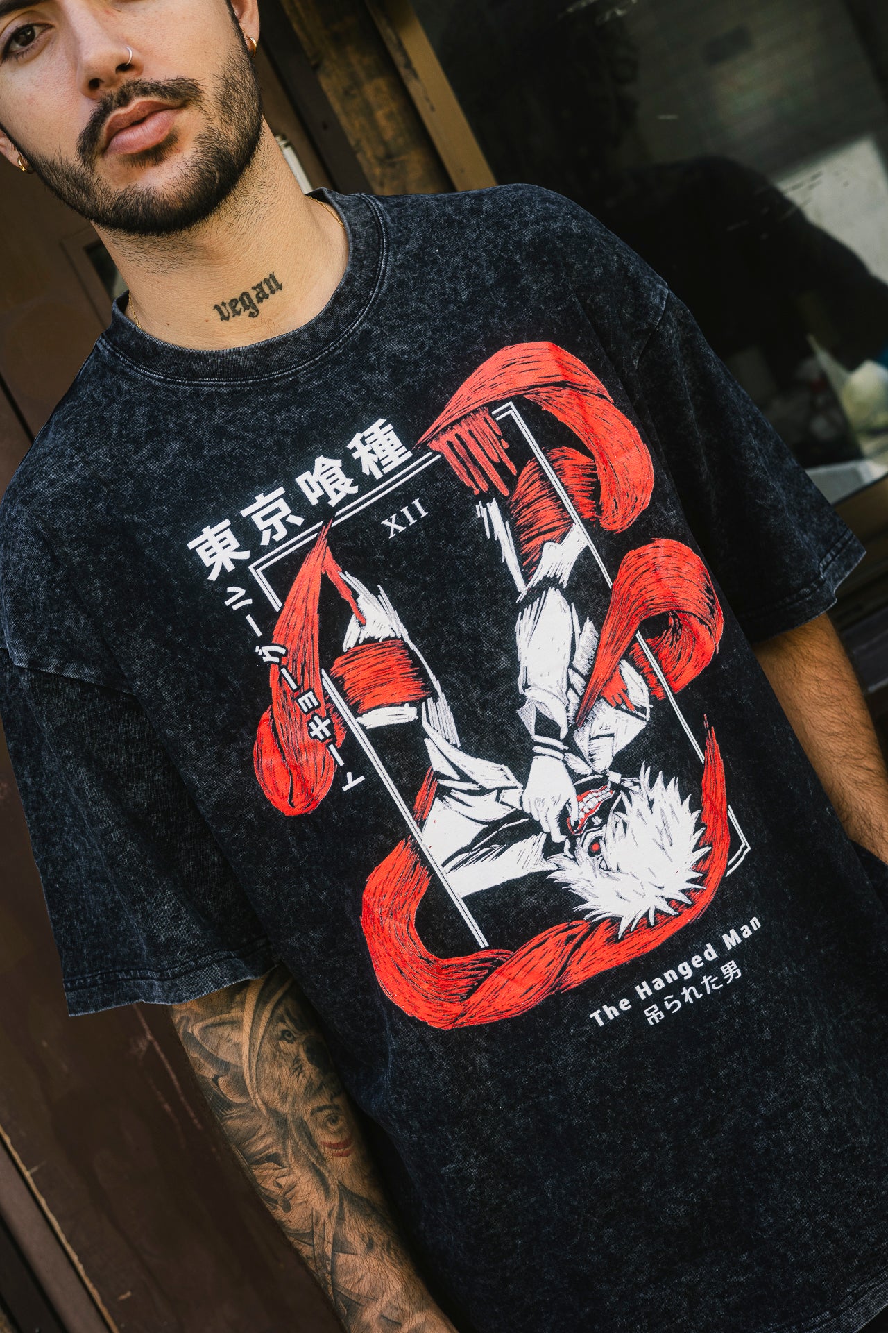 TOKYO GHOUL KANEKI KEN VINTAGE OVERSIZE TEE TOKYO GHOUL KANEKI KEN VINTAGE OVERSIZE TEE Sneakatelier